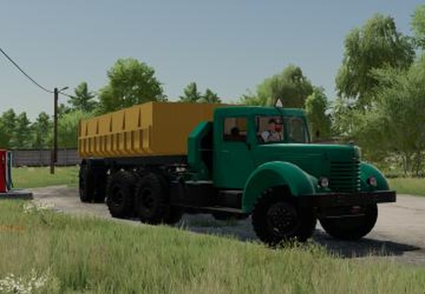 ЯАЗ-210/218версия 1.1.0.0 для Farming Simulator 2022 (v1.12x)