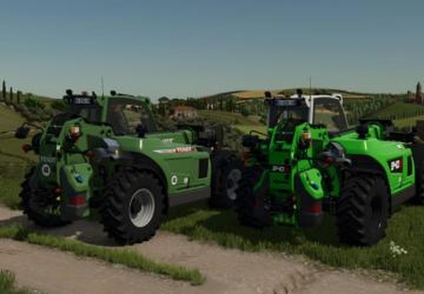 Fendt Cargo T740 / Sennebogen 340Gверсия 1.0.0.0 для Farming Simulator 2025