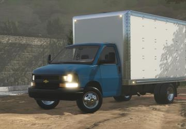 GMC Savana/Chevrolet Express 2016версия 1.1.0.0 для Farming Simulator 2025 (v1.9.x)