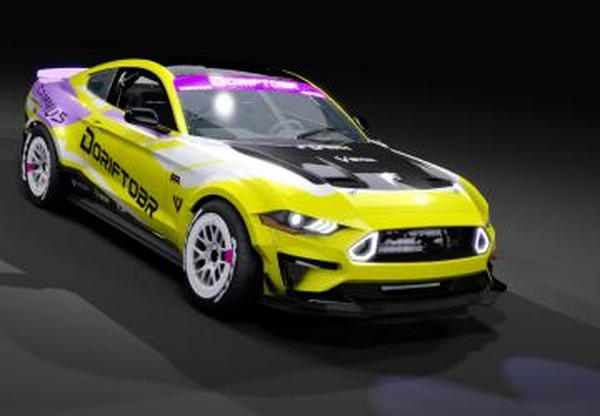 Ford Mustang - DBRверсия 1.0 для Assetto Corsa