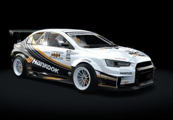 DBZ COMP EVO X 2JZ Gr4версия 1.0 для Assetto Corsa