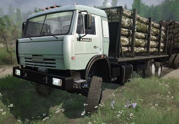 КамАЗ-43118 Longверсия 27.08.18 для Spintires: MudRunner (v18/05/21)