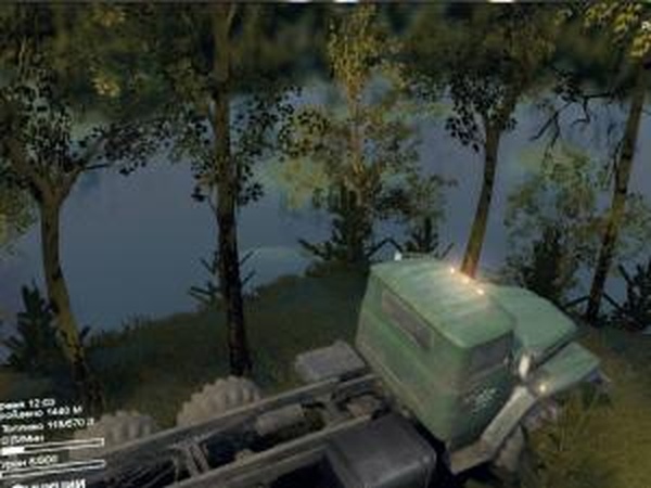 Карта «Гора»версия 2 для SpinTires (v03.03.16)