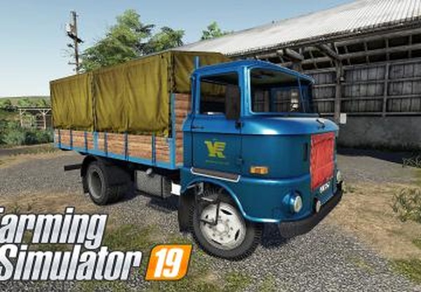 IFA W50 L/SP Mit Ualверсия 1.0.0.1 для Farming Simulator 2019 (v1.6.x)
