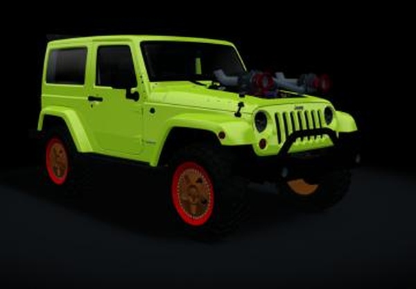 Jeep Wrangler Rubicon V8для Assetto Corsa
