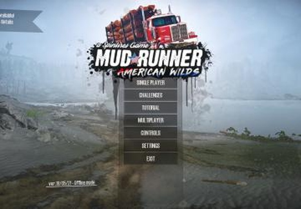 Шапка меню «American Wilds»для Spintires: MudRunner (v18/05/21)