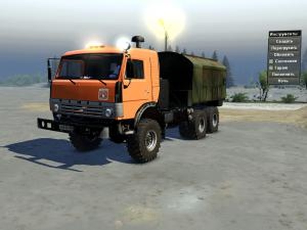 Камаз-43114версия 10.08.16 для SpinTires (v03.03.16)