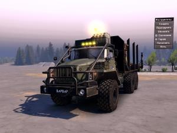 Урал-432030 «Варвар»версия 09.08.16 для SpinTires (v03.03.16)