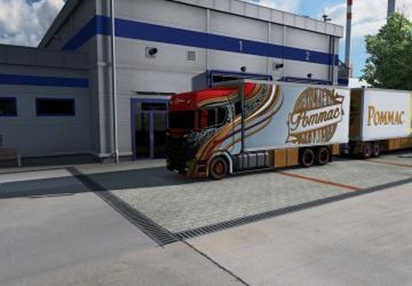 BDF Tandem Ristimaa Rommacверсия 1.0 для Euro Truck Simulator 2 (v1.37.x, 1.38.x)