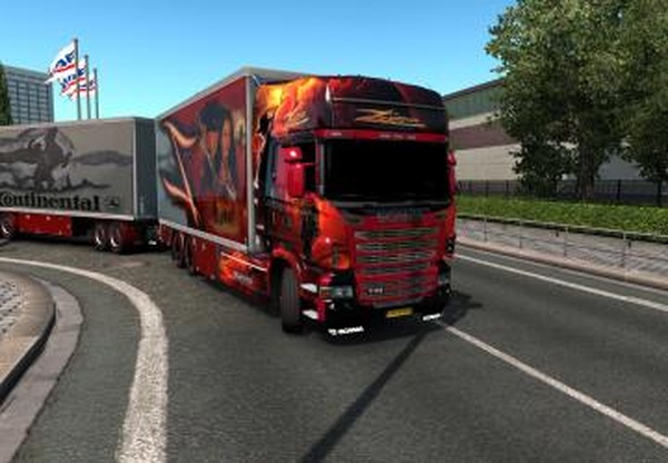 BDF Tandem Zorroверсия 1.0 для Euro Truck Simulator 2 (v1.37.x, 1.38.x)