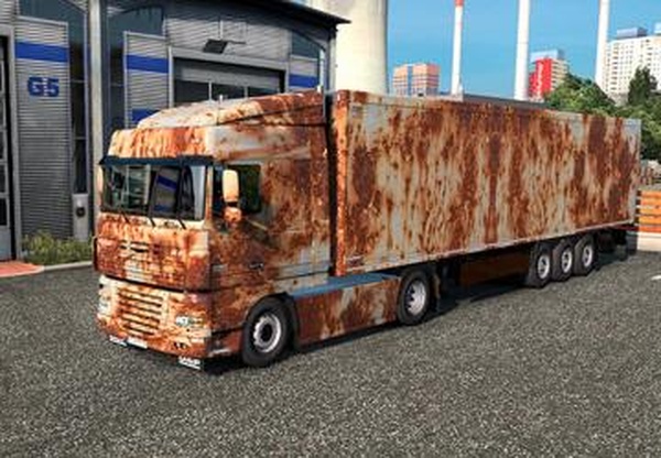 Rusty Skin Pack DAF XF105версия 1.0 для Euro Truck Simulator 2 (v1.37.x, 1.38.x)