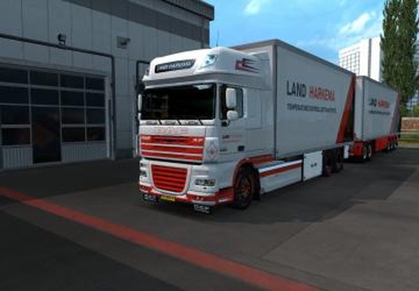 BDF Tandem Land Harkemaверсия 1.0 для Euro Truck Simulator 2 (v1.37.x, 1.38.x)