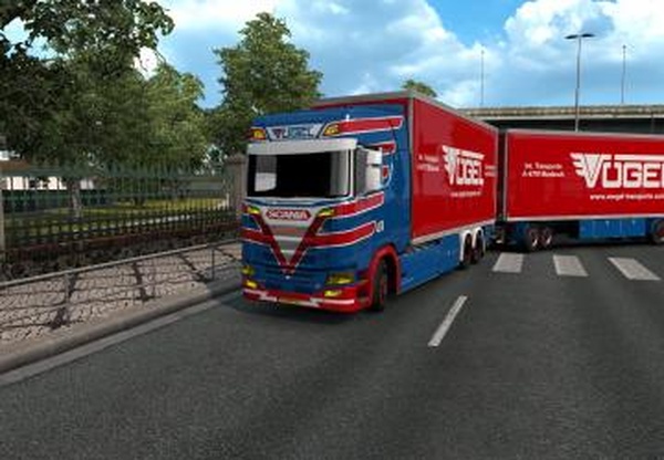 BDF Tandem Vogelверсия 1.0 для Euro Truck Simulator 2 (v1.37.x, 1.38.x)