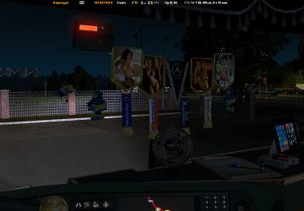 Вымпелы и шарфыверсия 1.0 для Euro Truck Simulator 2 (v1.21.x, - 1.38.x)