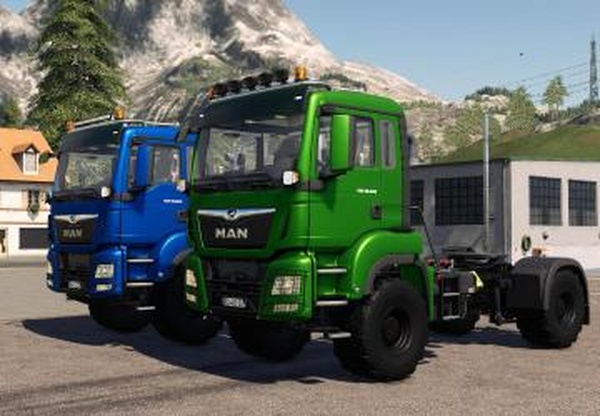 MAN TGS 18.500 Agrarверсия 1.0.0.0 для Farming Simulator 2019 (v1.6.x)