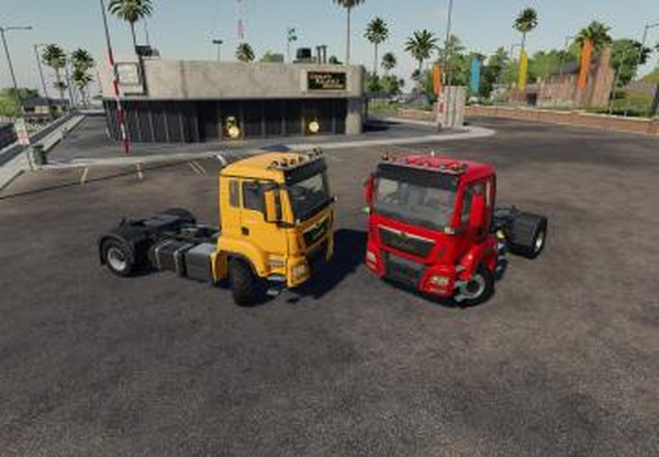 Грузовик «MAN TGS 18.500 4х4»версия 1.0.0.6 для Farming Simulator 2019 (v1.6.x)