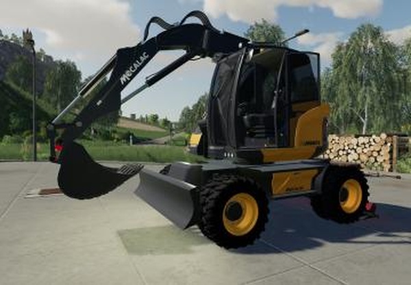 Mecalac 15MWRверсия 2.0 для Farming Simulator 2019 (v1.5.x)