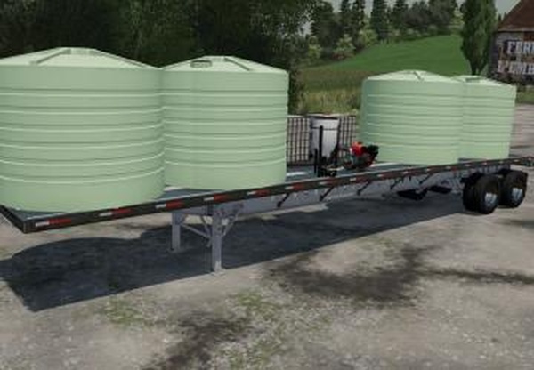 Sprayer annex trailer – 4 large tanksверсия 1.0.0.0 для Farming Simulator 2022