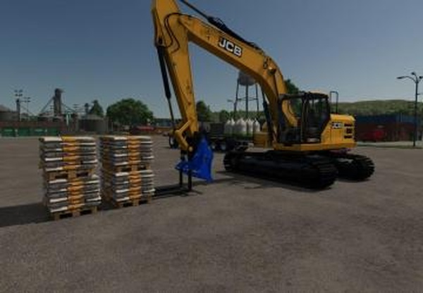 Conquip Excavator Forksверсия 1.0.0.0 для Farming Simulator 2025