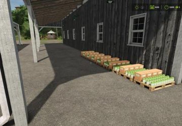 American Barn With Storageверсия 1.0.0.0 для Farming Simulator 2025