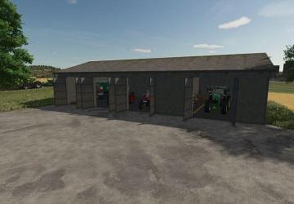 Garage With Serviceверсия 1.0.0.0 для Farming Simulator 2025
