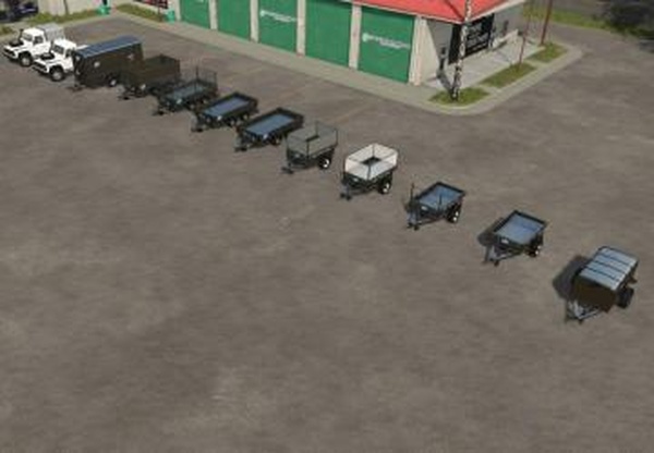 Ifor Williams Trailer packверсия BETA для Farming Simulator 2025