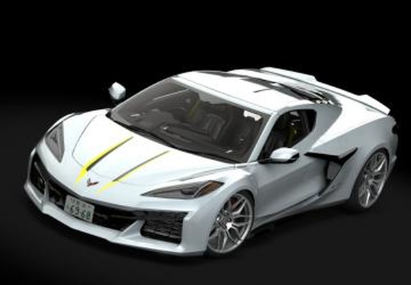 Chevrolet Corvette C8 Z06 3LZ Coupe 2023 (JP)v1.61 для Assetto Corsa