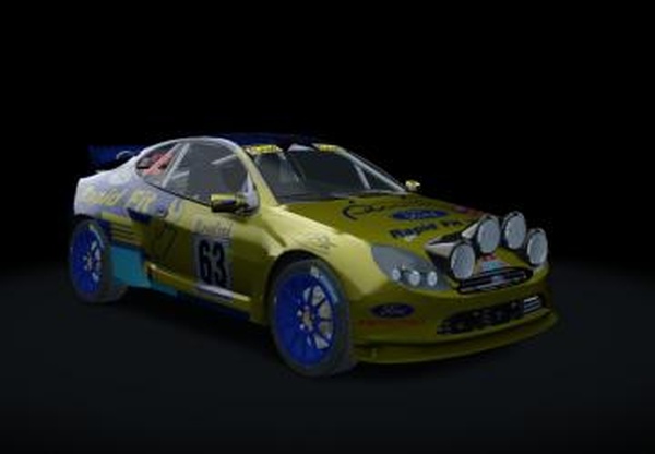 Ford Puma KitCarверсия 1.0 для Assetto Corsa