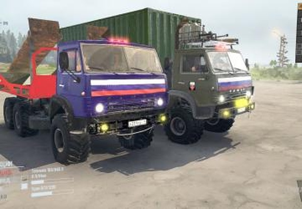 КамАЗ-53212sверсия 1 для Spintires: MudRunner (v18/03/06)