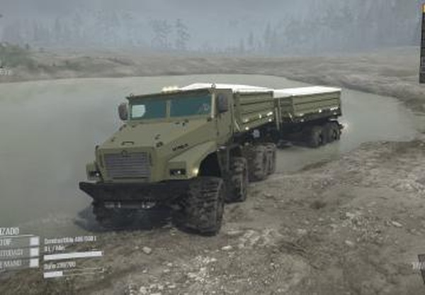 Урал «Аллигатор»версия 1 для Spintires: MudRunner (v18/03/06)
