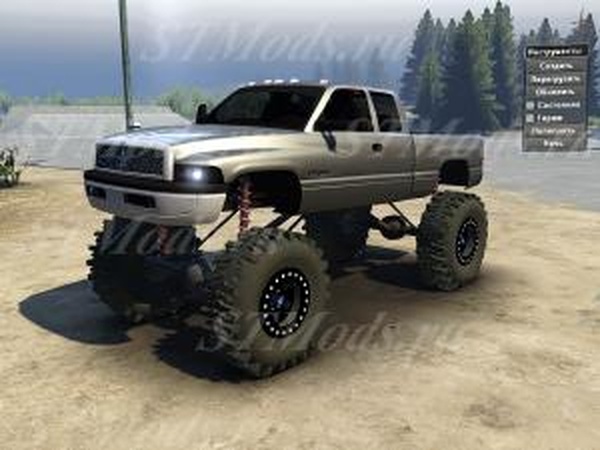 DODGE RAM 2500 4X4 LIFTED 1998версия 04.05.16 для SpinTires (v03.03.16)