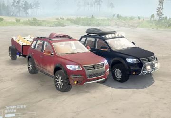 Volkswagen Touareg R50версия 1.0 для Spintires: MudRunner (v29.01.18-18/03/06)