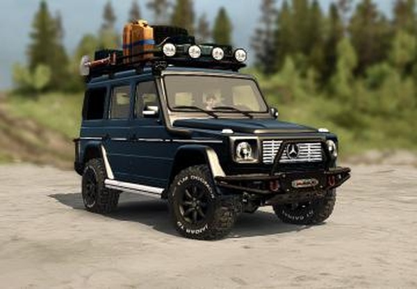 Mercedes-Benz G500версия 1.5 для Spintires: MudRunner (v29.01.18-18/03/06)