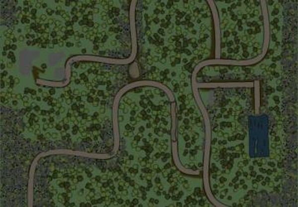 Карта «Лес»версия 1 для Spintires: MudRunner (v18/03/06)