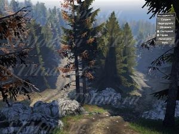 Карта «DPI Woodpecker»версия 1 для SpinTires (v03.03.16)