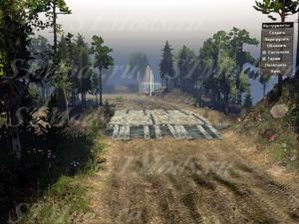 Карта «Up»версия 1 для SpinTires (v03.03.16)
