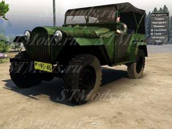 Газ-67Bверсия 03.05.16 для SpinTires (v03.03.16)