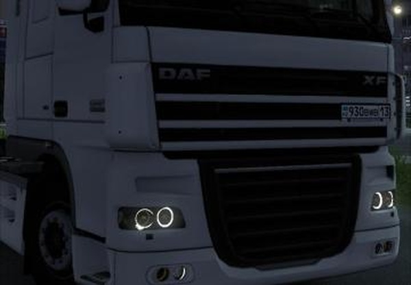 Глазки на DAF 105версия 1.0 для Euro Truck Simulator 2 (v1.57)