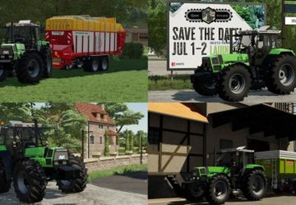 Deutz-Fahr Agrostar 6.71/6.81версия 1.0.0.0 для Farming Simulator 2022