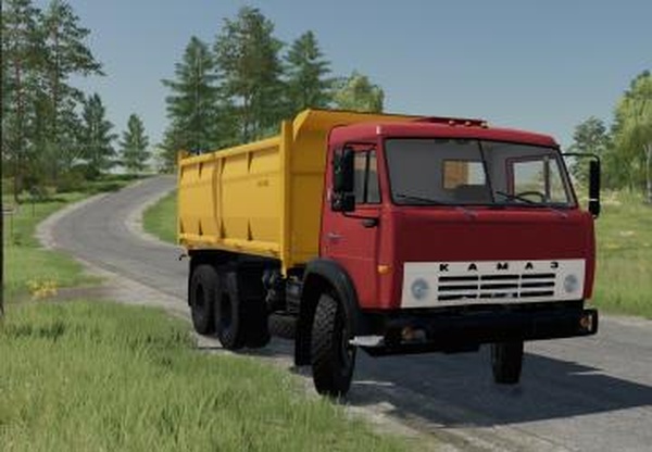 КамАЗ зерновозверсия 1.0.1.5 для Farming Simulator 2022 (v1.10x)