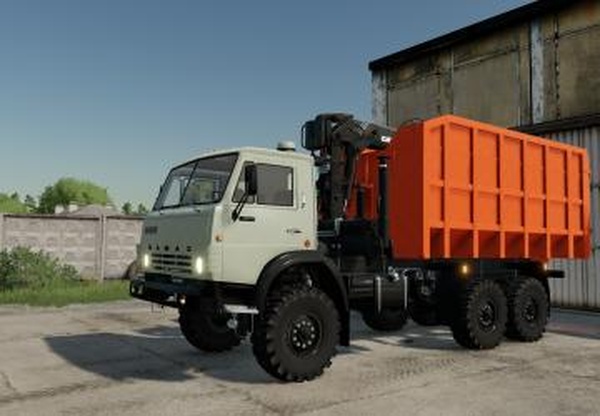 КамАЗ ломовоз внедорожныйверсия Beta для Farming Simulator 2022 (v1.10x)