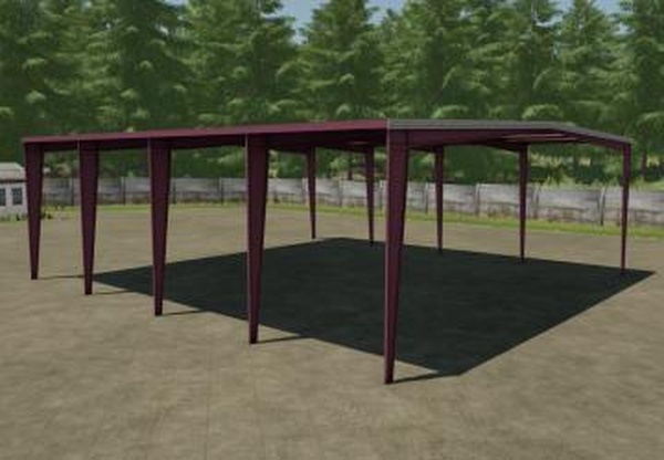 Hay shedверсия 1.0.0.0 для Farming Simulator 2022