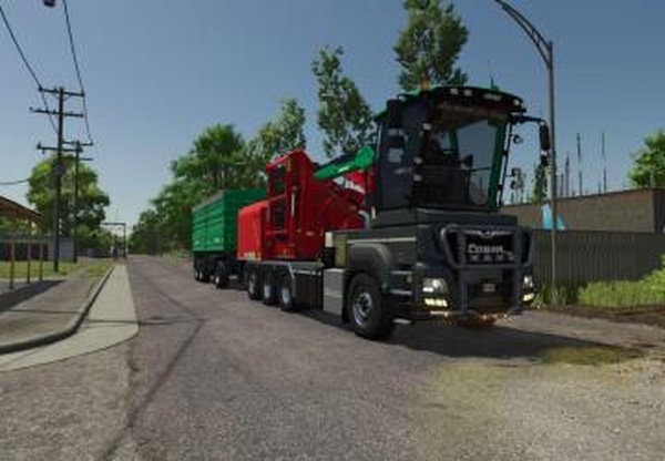 JENZ HEM 922 DQ Cobra Hybridверсия 1.0.0.0 для Farming Simulator 2025