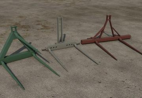 Bale Pitchfork Packверсия 1.0.0.0 для Farming Simulator 2025