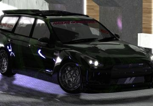 Nissan Stagea R35 GTR AWD Tunedверсия - для Assetto Corsa