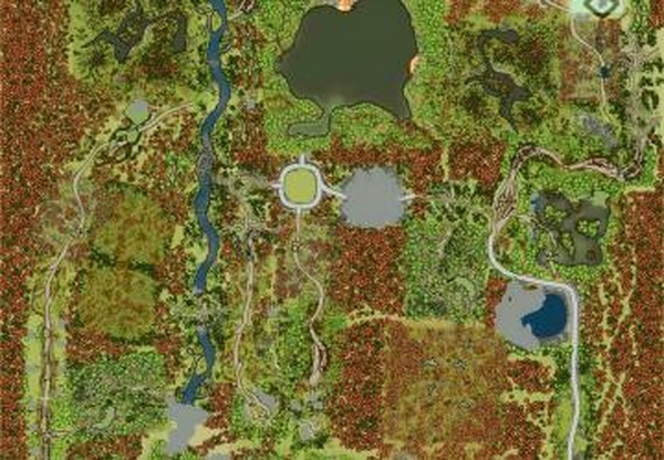 Карта «Пятнашки: из города в деревню»версия 24.03.18 для Spintires: MudRunner (v18/03/06)