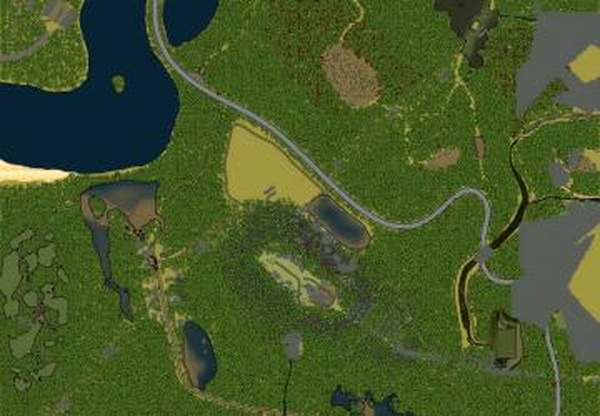 Карта «Средняя полоса 2»версия 03.04.18 для Spintires: MudRunner (v18/03/06)