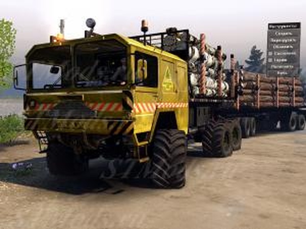 MAN KAT «Гражданский»версия 1 для SpinTires (v03.03.16)