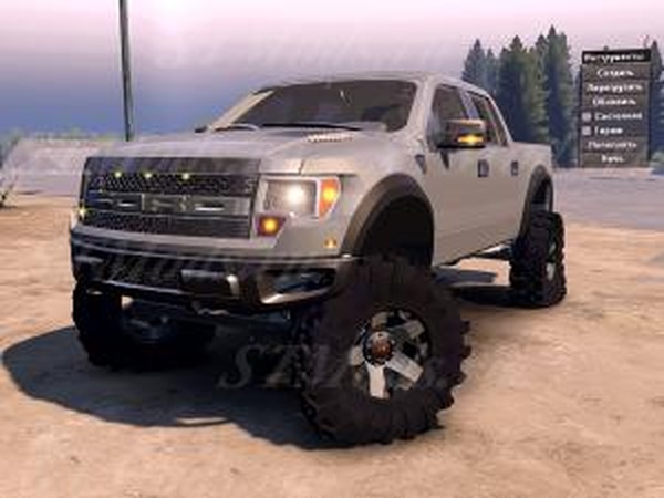 Ford Raptor SVTверсия 13.12.15 для SpinTires (v03.03.16)