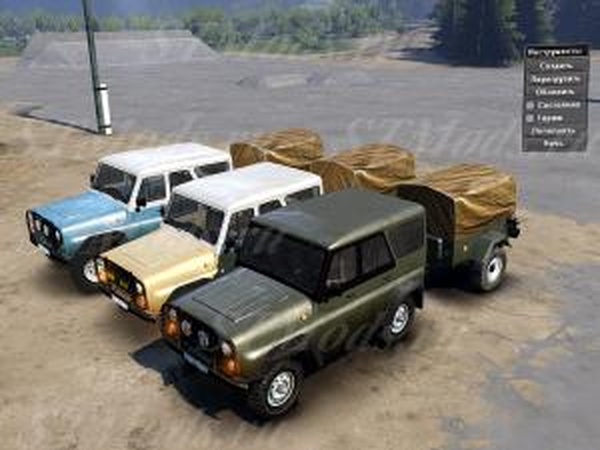 УАЗ-31512/31514версия 28.04.16 для SpinTires (v03.03.16)